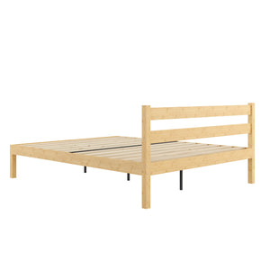 Bambusbett ARBORA 160 x 200 cm natur