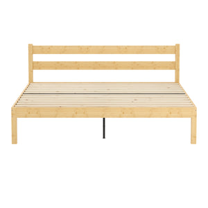 Bambusbett ARBORA 180 x 200 cm natur