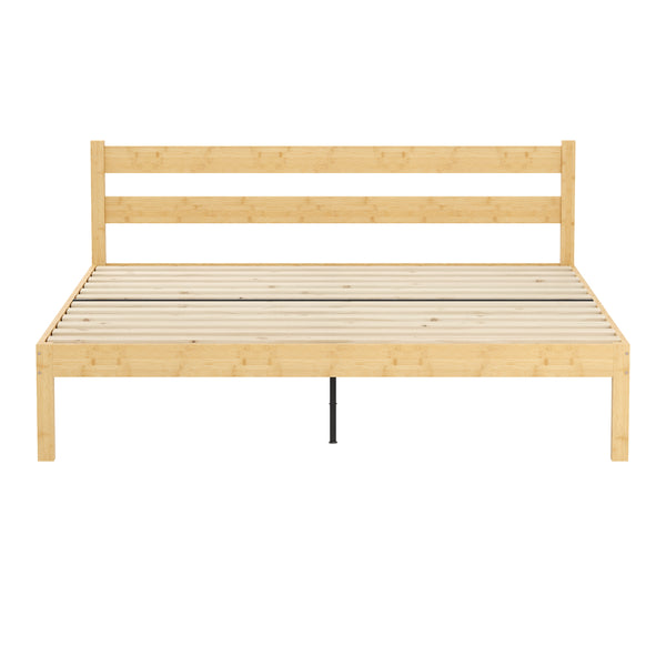Bambusbett ARBORA 180 x 200 cm natur