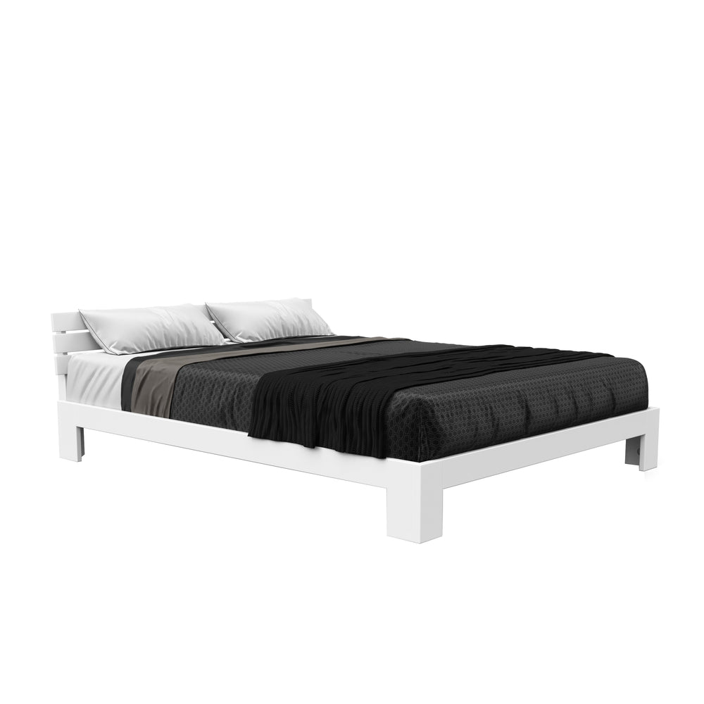 JAYDEN solid wood bed 160 x 200 cm white