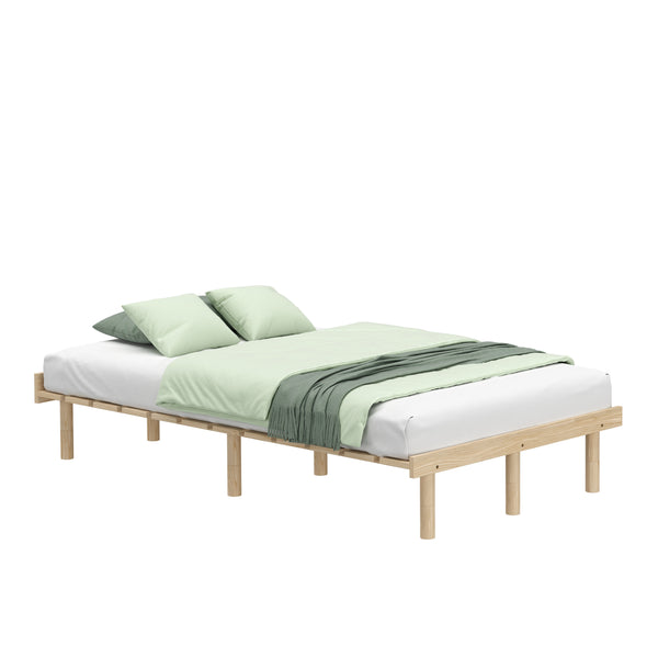 Futonbett Holz KIOTO 120 x 200 cm natur