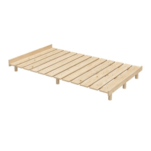 Futonbett Holz KIOTO 120 x 200 cm natur