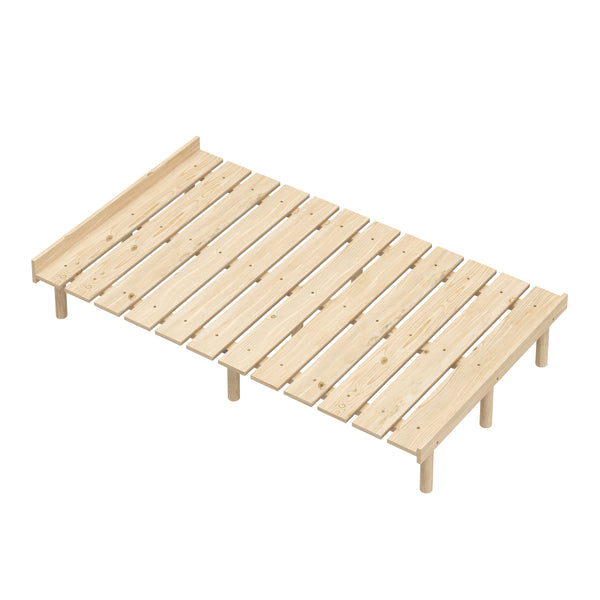 Futonbett Holz KIOTO 120 x 200 cm natur