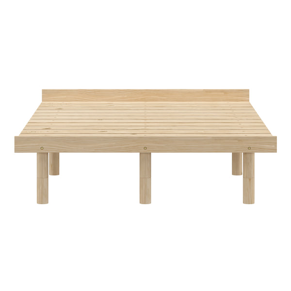 Futonbett Holz KIOTO 120 x 200 cm natur