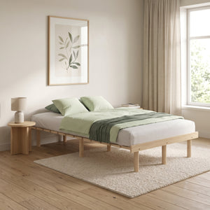 Futonbett Holz KIOTO 120 x 200 cm natur