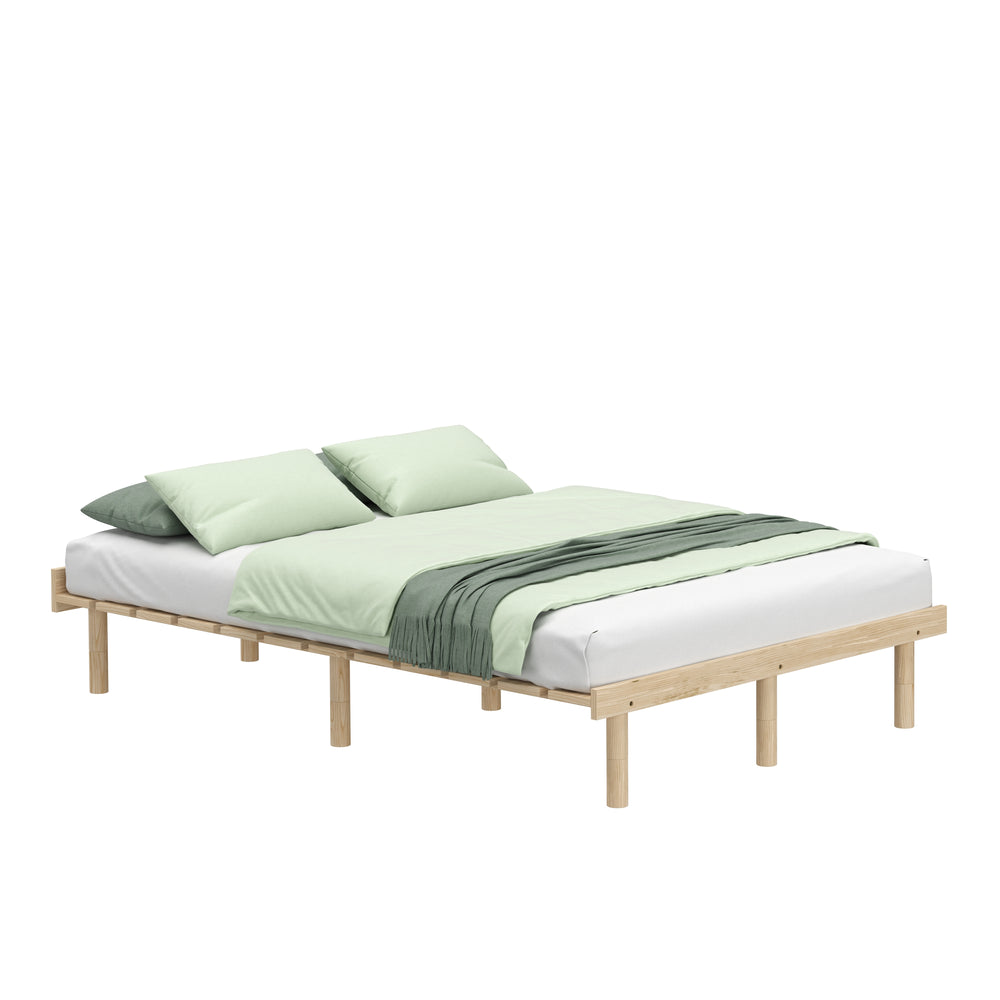 Futonbett Holz KIOTO 140 x 200 cm natur