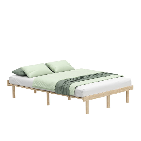 Futonbett Holz KIOTO 140 x 200 cm natur