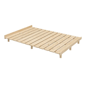 Futonbett Holz KIOTO 140 x 200 cm natur