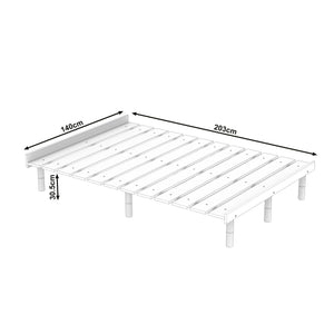 Futonbett Holz KIOTO 140 x 200 cm natur