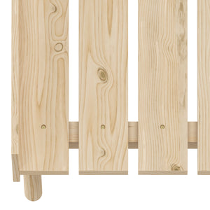Futonbett Holz KIOTO 160 x 200 cm natur