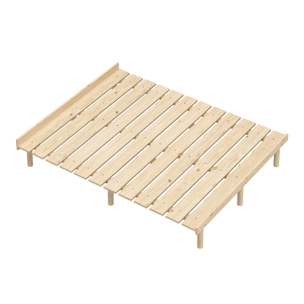Futonbett Holz KIOTO 160 x 200 cm natur