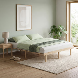 Futonbett Holz KIOTO 160 x 200 cm natur