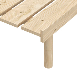 Futonbett Holz KIOTO 180 x 200 cm natur