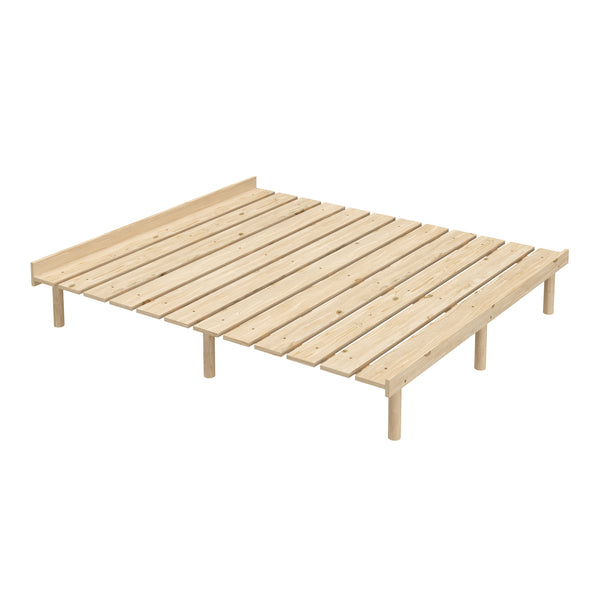 Futonbett Holz KIOTO 180 x 200 cm natur