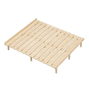 Futonbett Holz KIOTO 180 x 200 cm natur