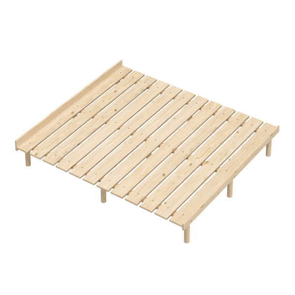 Futonbett Holz KIOTO 180 x 200 cm natur