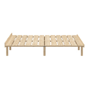 Futonbett Holz KIOTO 180 x 200 cm natur