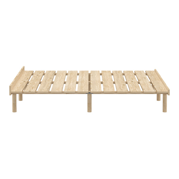 Futonbett Holz KIOTO 180 x 200 cm natur