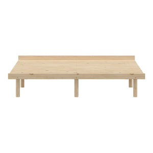 Futonbett Holz KIOTO 180 x 200 cm natur
