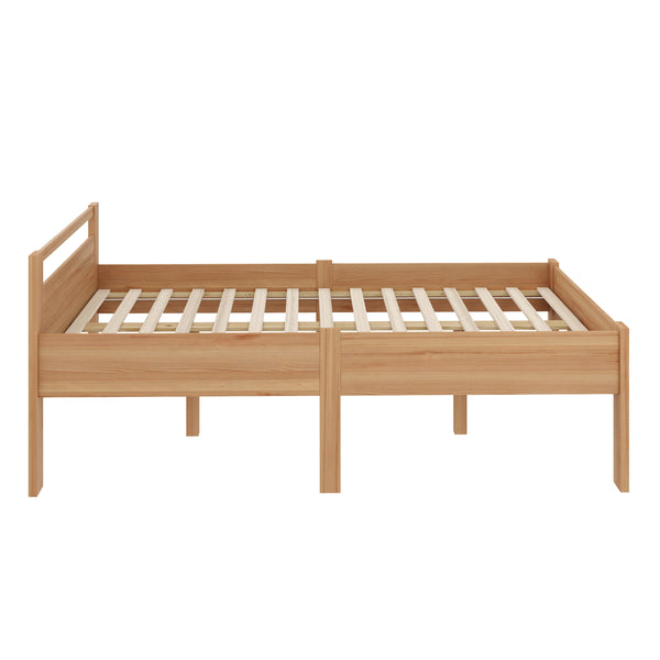 Bett Holz SHERWOOD 120 x 200 cm natur