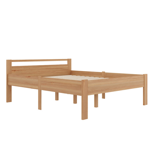 Bett Holz SHERWOOD 160 x 200 cm natur