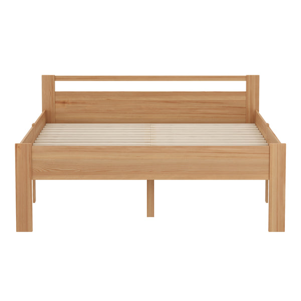 Bett Holz SHERWOOD 160 x 200 cm natur