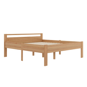 Bett Holz SHERWOOD 180 x 200 cm natur