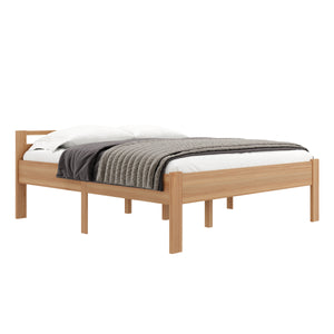 Bett Holz SHERWOOD 180 x 200 cm natur