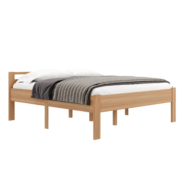 Bett Holz SHERWOOD 180 x 200 cm natur