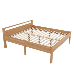 Bett Holz SHERWOOD 180 x 200 cm natur