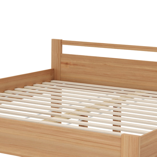 Bett Holz SHERWOOD 180 x 200 cm natur