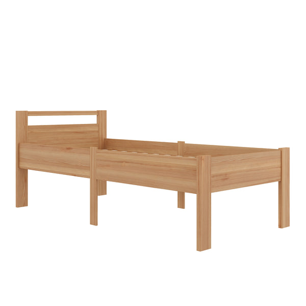 Bett Holz SHERWOOD 90 x 200 cm natur