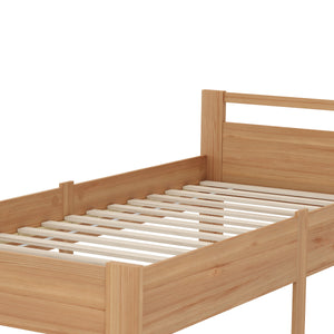 Bett Holz SHERWOOD 90 x 200 cm natur