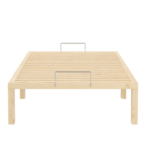 Bett Holz WEYBURN 90 x 200 cm natur