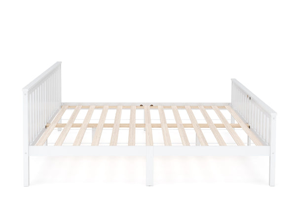 Bett Massivholz EMILY 180 x 200 cm weiss