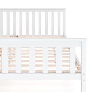 Bett Massivholz EMILY 180 x 200 cm weiss