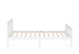 Bett Massivholz EMILY 90 x 200 cm weiss