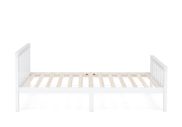 Bett Massivholz EMILY 90 x 200 cm weiss