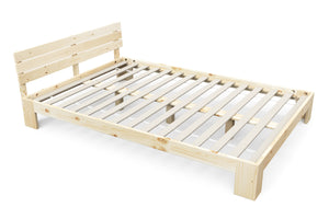 Bett Massivholz JAYDEN 140 x 200 cm nature
