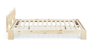 Bett Massivholz JAYDEN 140 x 200 cm nature
