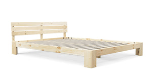 Bett Massivholz JAYDEN 160 x 200 cm nature