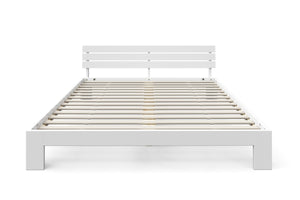 Bett Massivholz JAYDEN 160 x 200 cm weiss