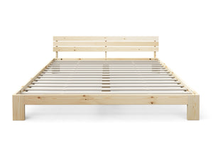 Bett Holz JAYDEN 180 x 200 cm nature