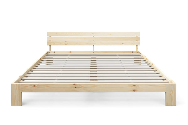 Bett Holz JAYDEN 180 x 200 cm nature