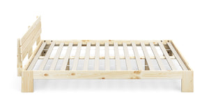 Bett Holz JAYDEN 180 x 200 cm nature
