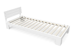 Bett Massivholz JAYDEN 90 x 200 cm weiss