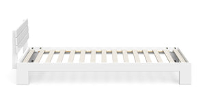 Bett Massivholz JAYDEN 90 x 200 cm weiss