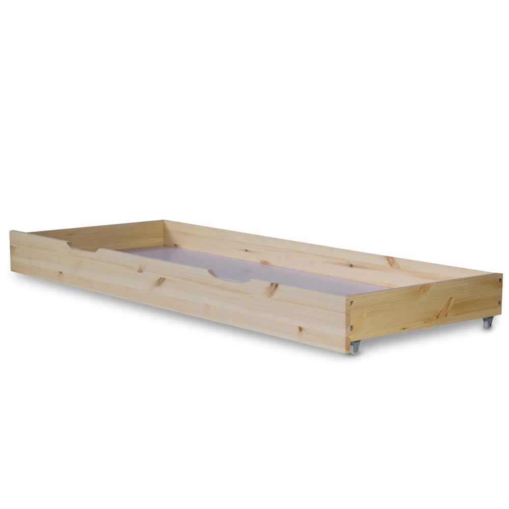 Cassettiera con ruote 173x63x16cm Naturale