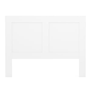 Bettkopfteil mit Stauraum 140 cm weiss