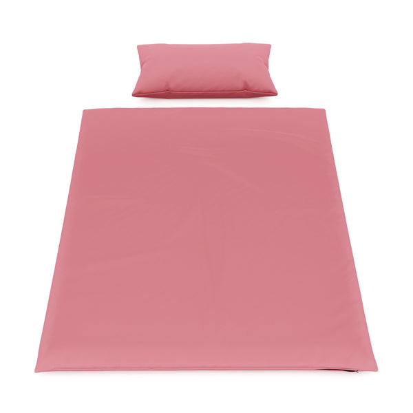 Bettwäsche Set 65 x 100 cm + 160 x 210 cm altrosa